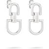 Liebeskind Berlin - Orecchini a perno in acciaio INOX, 2,5 cm, 2,5 cm, Acciaio inossidabile, Nessuna pietra preziosa