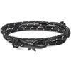 aninu Bracciale Squalo con App Monitoraggio - Adozione Simbolica Squalo, Bracciale Surfista Paracord Ciondolo Squalo Acciaio, Amicizia Coppia Regalo Uomo Donna Bambini, 7 Colori