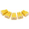 uxcell sourcing map 60 Amp 32 V PAL femmina Car Auto Link lento Fusibile Blocco giallo 5 pezzi