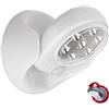 Ideaworks LAMPADA LED ORIENTABILE SENSORE DI MOVIMENTO © IN PILA