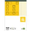 Liderpapel Blocco note a righe orizzontali incollate A-4