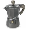 Galileo Casa buon caffè caffettiera antracite manico legno 1taz