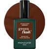 Manucurist Smalto Semipermanente Unghie Marrone Green Flash Chestnut - Gel Unghie - 12-free, bio-based (84%) - Manicure Professionale - Made in France - 15 ml