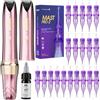 MAST TATTOO Mast P60 Kit Macchinetta Tatuaggi Senza Fili, Rotary Microblading Pen | 5 Stroke Length 2,2 - 3,2 mm, Colore Rosa, Per Eyeliner, Labbra, Scalp & Tatuaggi Piccoli