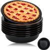 Reroon 8 Pack Mini Pie Pan Set for Baking, 13 cm Small Cake Bake Tins, Nonstick Carbon Steel Round Cake Pan, Individual Baking Dish Plates for Oven & Pot Bake Chicken Pot Quiches, Apple Pies, Cookies