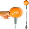 MuscleForge Punching Reflex Ball con Ventosa, Altezza Regolabile 139-154 cm, Sacco da Boxe Autoportante per Allenare Velocità, Riflessi e Coordinazione a Casa