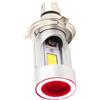 Baceyong H4 LED Moto Fari, Led Moto Fari H4 Hi/Lo Angel Eyes 12V