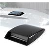 Wailicop Presa d'Aria Cofano Auto Universale, Copertura Decorativa Air Flow Vent in ABS Nero Lucido con Griglia, Spoiler Adesivo per Tuning e Modifica Estetica Auto, Facile Installazione