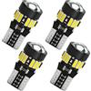 OBOLED Lampadine T10 W5W LED CANBUS Senza Errori 12V 194 168 2825 per Auto Posizione Interna Mappa Plafoniera Segnale Cupola Targa Luce 6500K Bianco 4 Pezzi