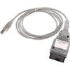 Akozon J2534 MINI VCI Cavo di Plastica OBD2 Cavo Diagnostico per K‑Line ISO 9141, KWP 2000 ISO 14230‑4 MINI VCI Line, OBD2 Adattatore Diagnostico