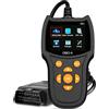 Mata1 - Scanner OBD2 Guasti Auto/Lettore Codici Motore - Diagnostica, Test, Strumento di Manutenzione con Schermo a Colori + 10 Lingue