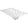 Irisette - Trapunta per Letto Matrimoniale, 60% Seta Selvatica, 40% Cotone, con Custodia, 155 x 220 cm, Colore: Bianco