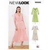 New Look N6695 Cartamodello per Abiti da Donna, 4-6-8-10-12-14-16