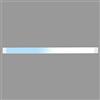 TELEFUNKEN - Lampada da incasso a LED, 122 cm, cucina, listello a LED, per cucina, officina, colore della luce regolabile in 2 livelli, interruttore della luce, 45 W, 5000 lm, bianco