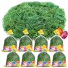 com-four® 480 g Erba pasquale verde per nidi, decorazione per bricolage