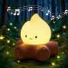 SEESUU Luce notturna a LED, per bambini, decorazione di Halloween, lampada ricaricabile, dimmerabile, 2 modalità, luce gialla calda, regalo di Halloween