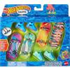 Hot Wheels Skate Tony Hawk - Set di 4 pattini da skate completamente assemblati, 2 paia di scarpe da skate, 1 set esclusivo (gli stili possono variare)