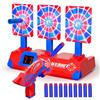 Mirthigig Tiro al Bersaglio Bambini Luminosi Elettrico Digitale con Pistola Giocattolo, Giochi Esterno Giardino Bambino 3-12 Anni Regalo Bambino Gioco Bimbo 4 5 6 7 8 9 10 Anni Maschio Regali Compleanno