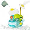 SPITZER TOYS® Giocattoli da bagno per bambini con schiuma e doccia, giocattoli da bagno con bolle di sapone per la vasca, set di giocattoli acquatici per bambini e bambine a partire da 1, 2, 3, 4 anni