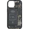 Computer Motherboard Microchip Circuit B Scheda Madre Esposta Microchip Circuit IT Computer Graphic Custodia per iPhone 14