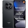 XIAOMI Redmi Note 15 5G, Smartphone 6+128GB, Design ultrasottile, Resistenza IP65, Fotocamera super nitida da 108 MP, Display FHD+ da 6,77, Nero, Garanzia 2 anni, Caricatore non incluso