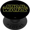 Star Wars PopSockets Star Wars Simple Logo Outline PopGrip: Impugnatura per Telefoni Cellulari e Tablet Intercambiabile