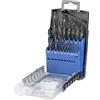 kwb 421920 HSS Set di punte a spirale, 19 pz.
