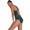 Speedo Boom Logo Allover Medalist Costume da Bagno da Donna