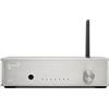 Dynavox DA‑300 amplificatore HiFi compatto in classe D con HDMI ARC, Bluetooth 5.0, USB, ingressi ottico e coassiale, scocca in alluminio, ideale per TV e streaming musicale, argento