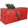 ProPik - Borsa per albero artificiale, adatta alberi fino a 2,1 m, alti smontati, custodia di 114,3 x 38,1 50,8 cm, perfetto contenitore Natale con elegante cerniera e maniglie, verde
