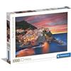 Clementoni - 39647 Collection - Manarola - 1000 pezzi - Made in Italy, puzzle adulti 1000 pezzi, puzzle adulti paesaggi, puzzle città, puzzle Italia paesaggi, divertimento per adulti