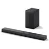 LG Soundbar S70TY, 400W su 3.1.1 canali, Dolby Atmos, DTS:X, Speaker centrale up-firing
