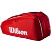 Wilson Borsa per racchette Wilson Super Tour Red 9PK 2025