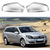 Opaltool Oplatool Copertura Specchietto Retrovisore per Opel Astra H MK5 2004-2009 | OEM 13141999.Numero di parte: 6428200,6428912,6428925,6428911, Sinistro+Destro