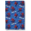 Disney Coperta con licenza ufficiale Spiderman, super morbida, design avventura, calda e super morbida al tatto, perfetta per casa, camera da letto, pigiama party e campeggio, 100 x 150 cm
