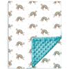 SUPERBE BEBE Copertina Neonato Invernale 75x100 - Coperta Pile Morbida Per Bambini In Cotone Oeko Tex - Coperta Culla Lettino 60x120 - Plaid, Pisolino, Scuola, Asilo Nido - Trapunta Leggera Lettino Con Sbarre