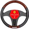 MOMO LUXURY UNIVERSALE COPRIVOLANTE LEGNO/PVC NERO E MARRONE