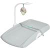 Ingenuity Day & Night Sylvi - Fasciatoio con luce notturna (luce rossa per favorire il sonno), superficie facile da pulire, 0+ mesi