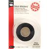 Dritz, Stitch Witchery, Nastro di Tessuto termoadesivo, Peso Standard, Nero, 2,5 cm x 11,9 m (Etichetta in Lingua Italiana Non Garantita)