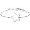 Brosway Bracciale da Donna Collezione Chakra. Gioiello in Acciaio con Stella. Chiusura a moschettone e Diametro 70 mm. La referenza è bhk258