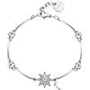 Brosway Bracciale Donna, Bracciale Rigido in Acciaio e Cristalli con Simbolo Stella | Collezione Chakra - BHKB123