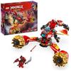 LEGO NINJAGO Mech Storm Rider di Kai - 2 Veicoli Trasformabili in Figura Snodabile e Moto Giocattolo, Set con 3 Minifigure e Armi, Giochi per Bambini e Bambine da 7 Anni da La Rivolta dei Draghi 71830