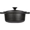RISOLI' | LE PIGNATTE, Casseruola Antiaderente per Induzione e Gas Ø24cm, Slow Cooking, Coperchio e Manici in Fusione, Alluminio Fuso Riciclato, Made in Italy