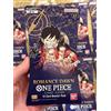 One Piece OP-01 Romance Dawn 1x Blister Paper Sleeve Booster Pack ENG SEALED