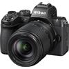 Nikon Z50II + NIKKOR Z DX 18-140 VR, Lexar SD128GB, Fotocamera Mirrorless, CMOS DX 20.9MP, Processore EXPEED7, AF, Mirino Elettronico EVF, LCD 3.2, Video 4K [Nital V.I.P.: 6 anni di garanzia]