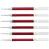 PENTEL Lotto di 6 ricariche per inchiostro Gel ENERGEL LR10, punta da 1 mm, colore: Rosso