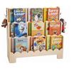 VEVOR Libreria per Bambini Frontale, Libreria per Bambini Porta Libri a 3 Ripiani con 2 Ganci per Appendere lo Zaino, per Cameretta dei Bambini, Soggiorno, Cameretta di Gioco