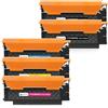 MEGOFFICE 117A Cartucce Toner Compatibile per HP W2070A W2071A W2072A W2073A Toner Compatibile per HP Color Laser MFP 179fnw 178nw 150nw 150a 179fwg 178nwg Stampante (5 Pack)