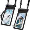 OFFCUP Custodia Impermeabile Smartphone IPX8 Cover Subacquea Borsa Impermeabile per iPhone 16 15 14 13 12 11 Pro Max Plus XS XR X 8 Galaxy S23 S22 S21 S20 Xiaomi Redmi Huawei Fino a 7,5-2 Pezzi