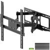XINLEI Supporto TV a parete, supporto TV a parete per TV piatte e curve da 26-70 pollici fino a 45 kg, supporto TV max. VESA 400x400 mm
